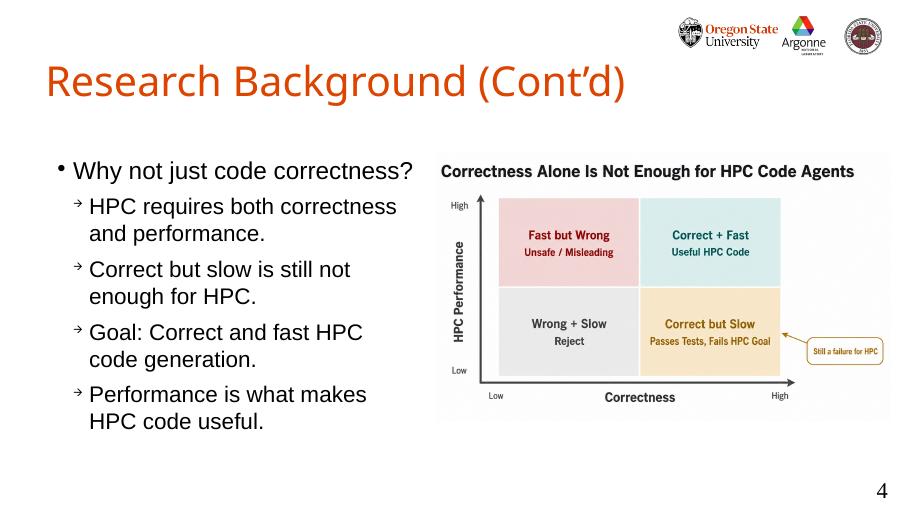 Evaluation of HPC coding agents